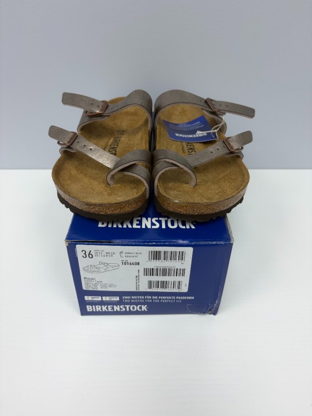 Mayari Graceful Taupe Unisex Sandal